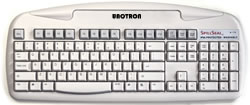 UnoTron Vaskbart SpillSeal® DANSK Keyboard (S5000K-G) Grå- Click to close