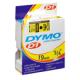 DYMO Standard tape Hvid m/Sort skrift 19mm bred