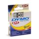 DYMO Standard tape Hvid m/Sort skrift 9mm bred