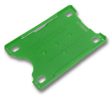 Hrd Plast Grn Kortholder