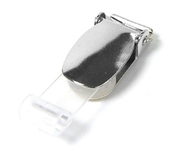 Seleclips med Transparent strop TRANSPARANT - Lang