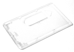 Vandret Transperant - Lukket kort+B8holder (ikke til clip