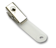 Krokodilleclips med mat strop