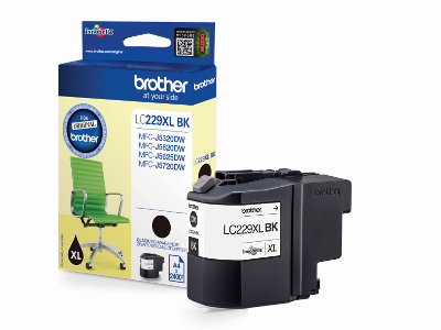 LC229XLBK Brother MFC Nr. 229 Sort Blk XL