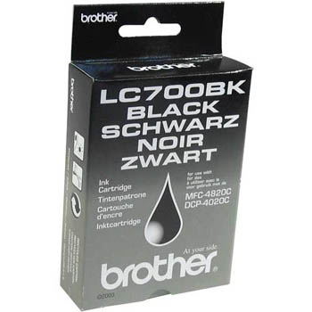 LC700BK Brother MFC4820/DC4020C Blk Sort