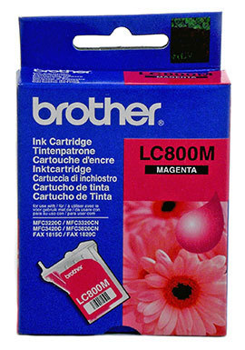 LC800M Brother MFC3420C/1820C/3320C Blk Rd/Magenta