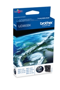 LC985BK Brother DCP-J515W / MFC-615W Blk Sort