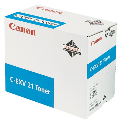 0453B002 Canon C-EXV21 Bl Cyan Toner
