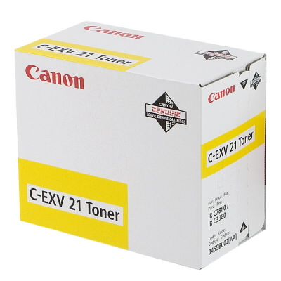 0455B002 Canon C-EXV21 Gul Toner