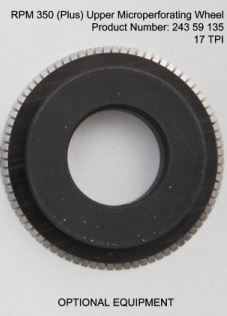 RPM 350 Perforeringshjul 17TPI