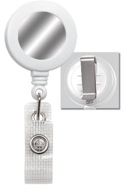 Slv/Hvid Yo-Yo Damemodel - LILLE med Vinylstrop og Nylon