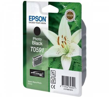 C13T059140 Epson T0591 K3 Foto Sort Blk