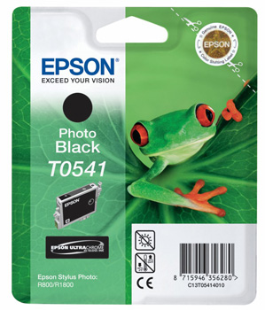 C13T054140 Epson Stylus Photo T0541 R800/R1800 Photo Sort Blk