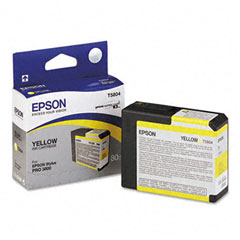 C13T580400 Epson Stylus Pro 3800 T580 Gul/Yellow Blk