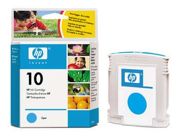 C4841AE HP nr. 10 500/800/1100/1700/2000/2200/2250/3000 Bl/Cyan
