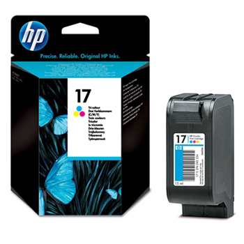 C6625AE HP Nr. 17 816/825/840/843/845 3-Farvet Blk