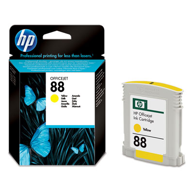 C9388AE  HP Nr. 88 K550 /L7780 Gul Yellow Blk