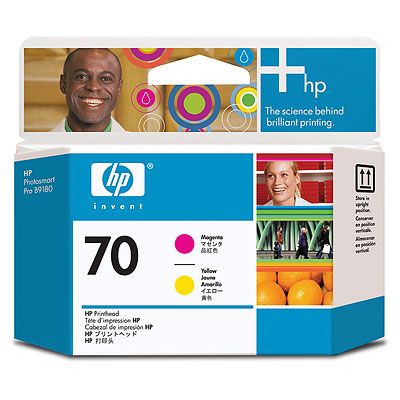 C9406A HP nr. 70 B8850/B9180 Magenta/Gul Printhoved