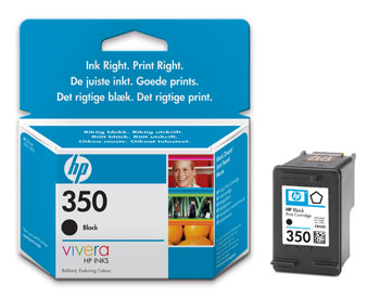 CB335EE  HP Nr. 350 Sort blk Vivera