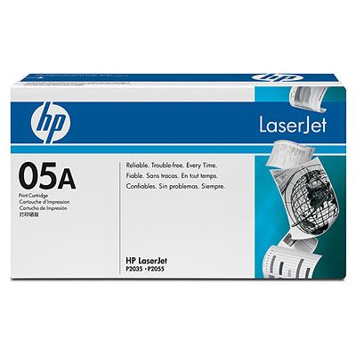 CE505A HP LaserJet P2035/P2050/2055 Sort toner (2300s.)