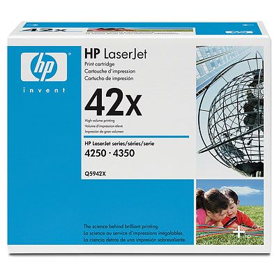 Q5942X  HP LaserJet 4250/4350 HC toner Sort