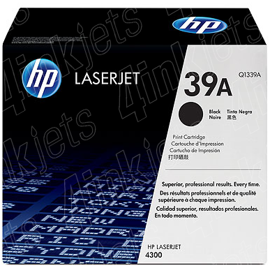 Q1339A HP LaserJet 4300 Sort Black toner