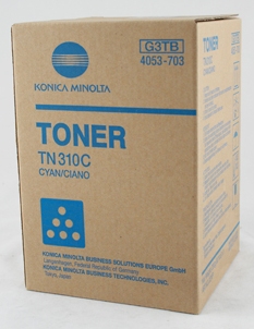 4053-703 Konica Minolta BizHub c350 c351 c450 Toner Bl Cyan