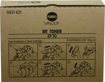 8931-621 Konica Minolta EP 70 Toner Black Sort