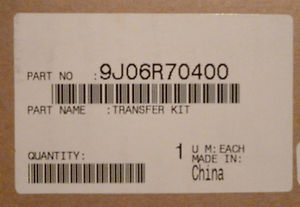 9J06R70400 Konica Minolta BizHub c300 c352 Transfer Kit