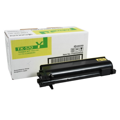 0T2HGAEU TK-570Y Kyocera FS-C5400DN  Gul Yellow toner TK570Y