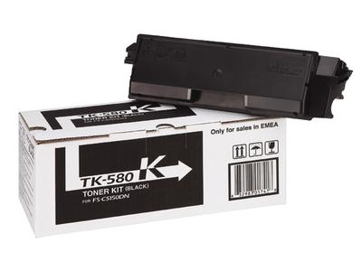 1T02KT0NL0 Kyocera FS C5150 TK580 Toner Black Sort