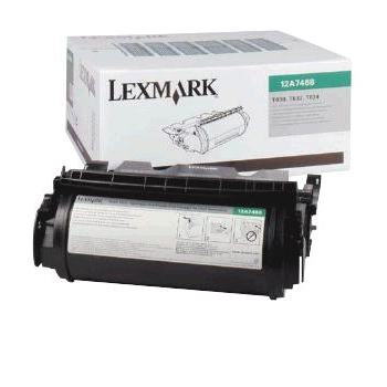 0012A7468 Lexmark T630/T632/T634 Sort toner (Prebate) HC m/label