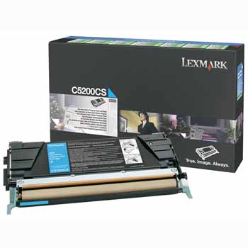 00C5200CS Lexmark C520n/C530dn toner Bl Cyan (Prebate)