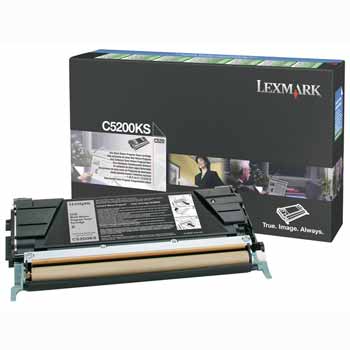 00C5200KS Lexmark C520n/C530dn toner Sort Black (Prebate)
