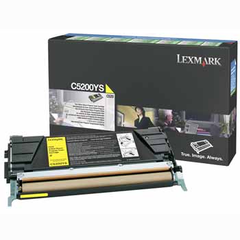 00C5200YS Lexmark C520n/C530dn toner Gul Yellow (Prebate)