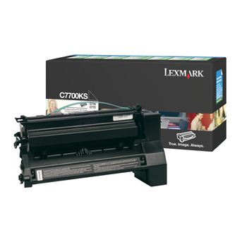 00C7700KS Lexmark C77X toner Sort Black 6k