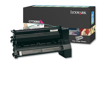 00C7720MX Lexmark C77X toner Rd Magenta 15k Ekstra HC