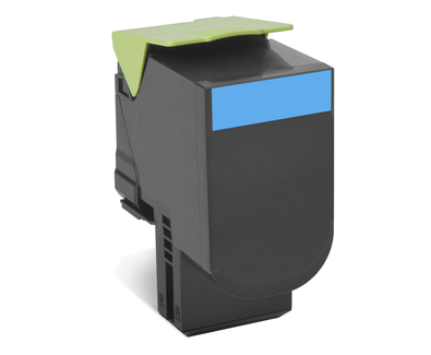 80C2HC0 Lexmark CX410 Toner Cyan Bl HC