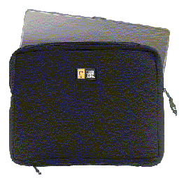 Case Logic Sort NCLE-2 Notebook Mappe i NeoPren