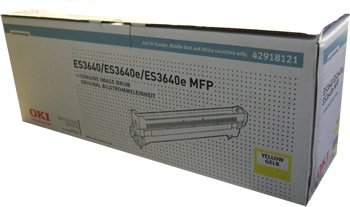 42918121 OKI ES3640e DrumUnit Gul Yellow