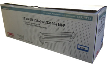 42918123 OKI ES3640e DrumUnit Bl Cyan