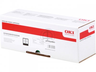 44469803 OKI MC 561 C330 Toner Sort Black