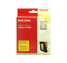 405503 Ricoh Aficio G7500 Gel Yellow Gul