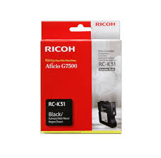 405506 Ricoh Aficio G7500 Gel Black Sort