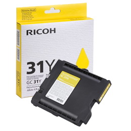 405691 Ricoh Aficio GXe2600 Gel Yellow Gul