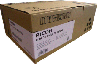 406990 Ricoh Aficio SP3500 Toner Black Sort