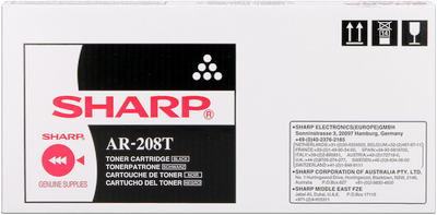 AR-208LT Sharp AR-203 5420 Toner Black Sort