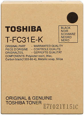 66067039 Toshiba eStudio 210C T-FC31BK Toner Sort Black