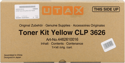 4462610016 UTAX CLP3626 Toner Yellow Gul