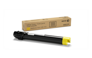 006R01396 Xerox WorkCentre 7425 7428 7435 Toner Yellow Gul